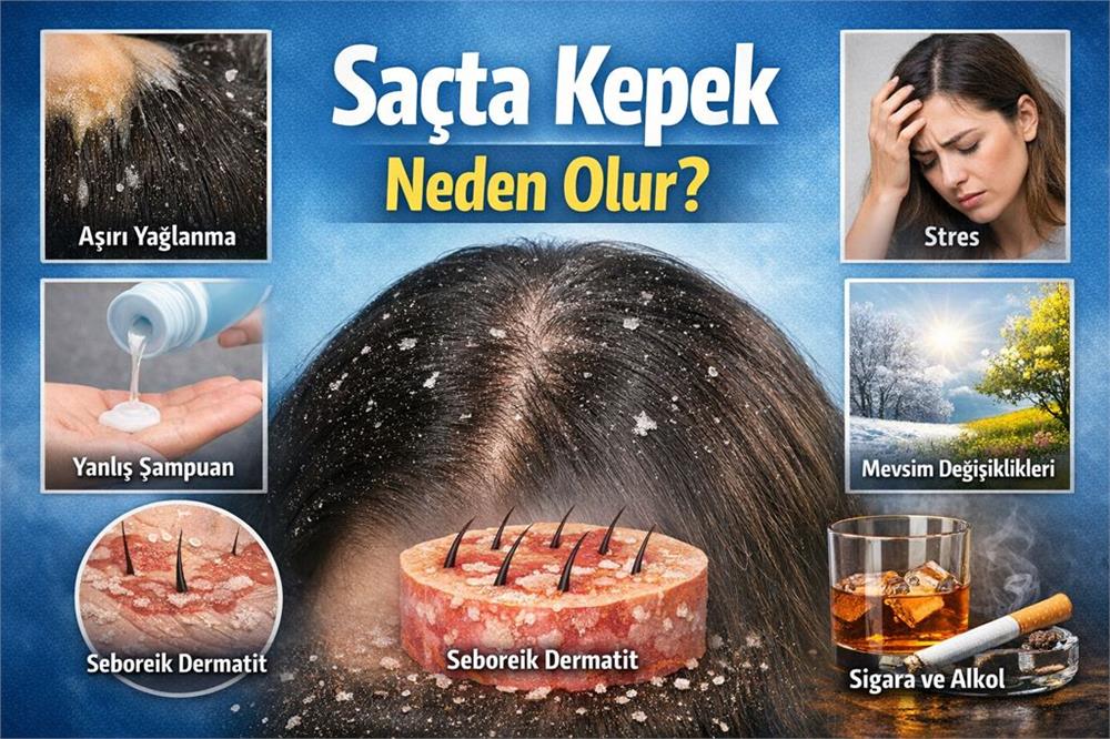 Saçta Kepek Neden Olur?