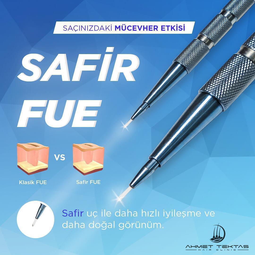 Safir FUE Saç Ekimi