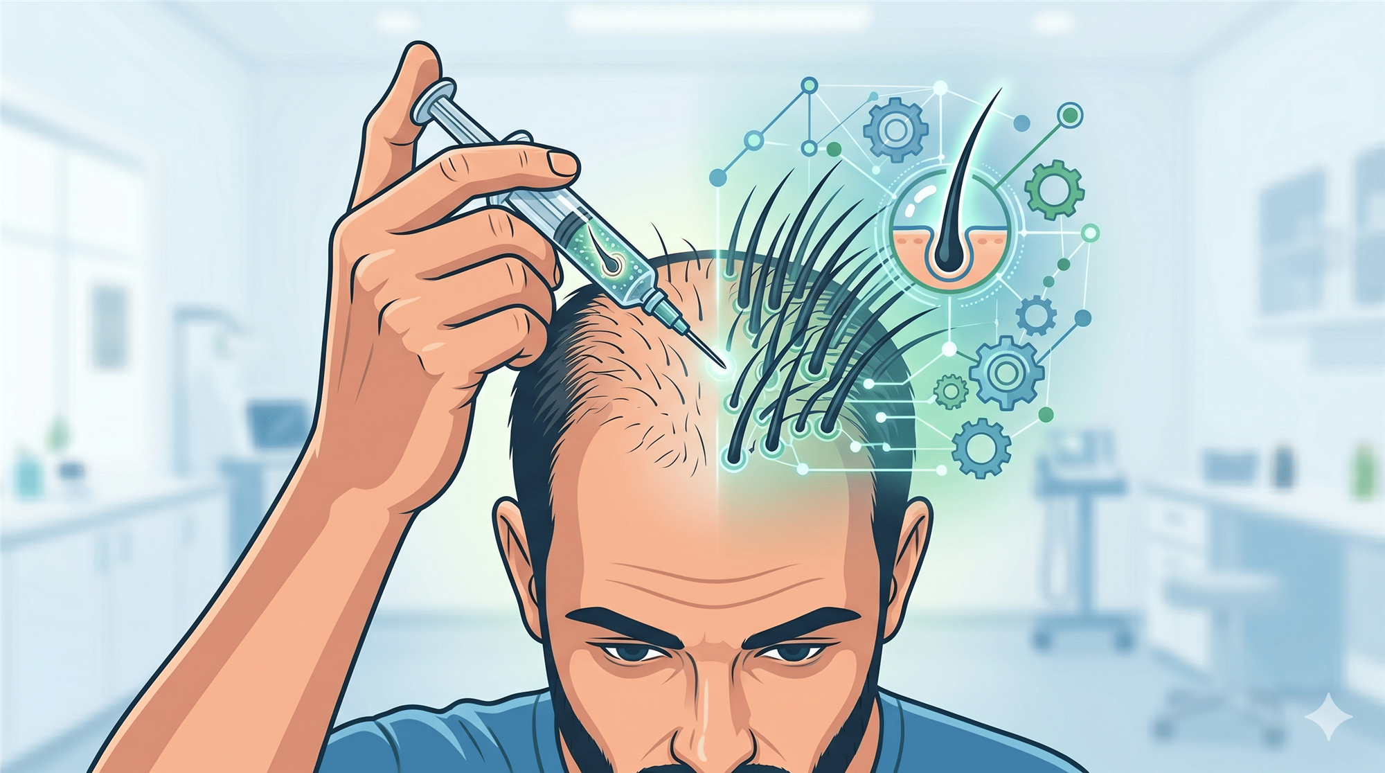 Saç Sıklaştırma Ekimi Nedir? Seyrek Saça Ekim Yapılır mı?